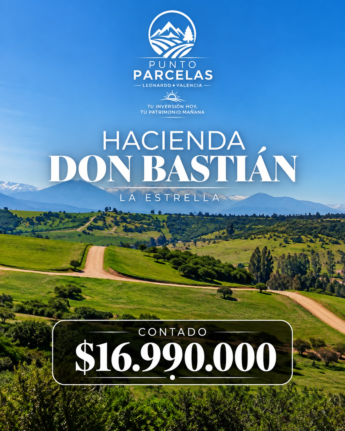 Hacienda Don Bastián | 5.000 m² con Rol Propio por $16.990.000